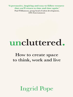 cover image of Uncluttered